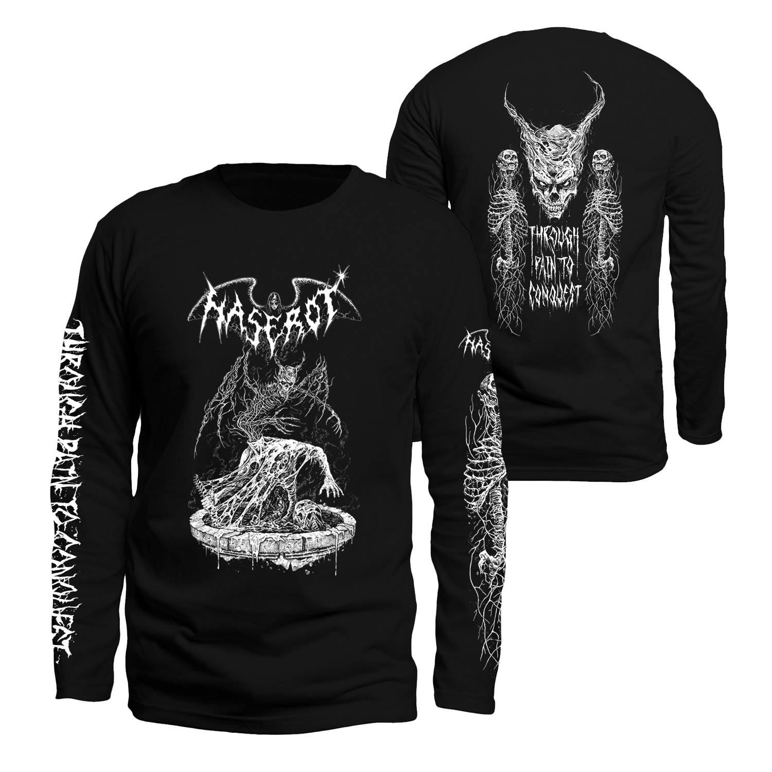 Haserot – Through Pain to Conquest Long Sleeve – Redefining Darkness
